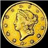 Image 1 : 1849-O Rare Gold Dollar NEARLY UNCIRCULATED