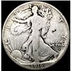 Image 1 : 1916-D Walking Liberty Half Dollar NICELY CIRCULAT