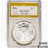 Image 1 : 1994 American Silver Eagle PGA MS70