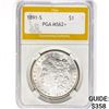 Image 1 : 1891-S Morgan Silver Dollar PGA MS62+
