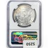 Image 2 : 1883-CC Morgan Silver Dollar NGC MS63