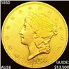 Image 1 : 1850 $20 Gold Double Eagle CHOICE AU