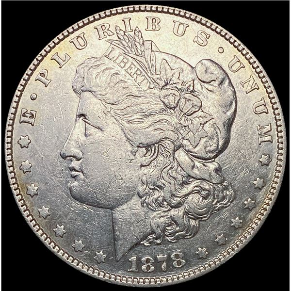 1878 8TF Morgan Silver Dollar CLOSELY UNCIRCULATED