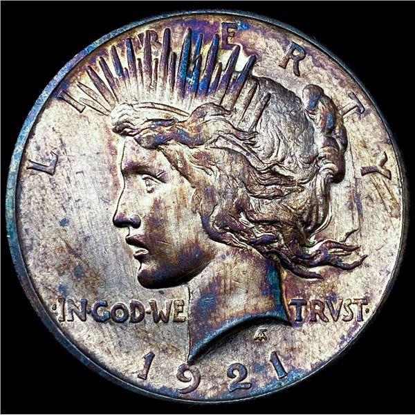 1921 Silver Peace Dollar CLOSELY UNCIRCULATED