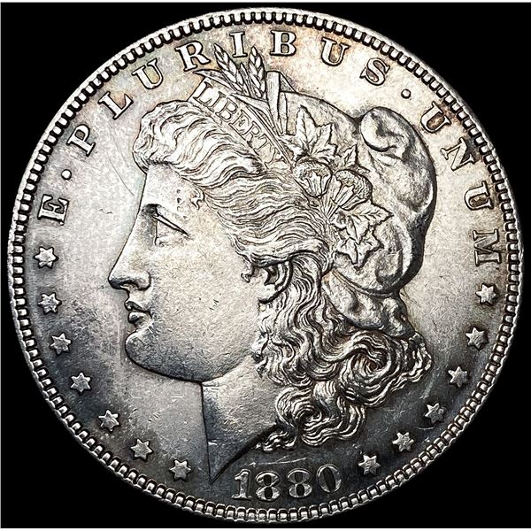 1880-S Morgan Silver Dollar GEM BU