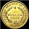 Image 2 : 1851-O Rare Gold Dollar CLOSELY UNCIRCULATED