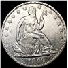 Image 1 : 1846 Seated Liberty Half Dollar CLOSELY UNCIRCULAT