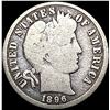 Image 1 : 1896-O Barber Dime NICELY CIRCULATED
