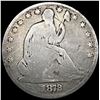 Image 1 : 1872-CC Seated Liberty Half Dollar NICELY CIRCULAT