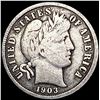 Image 1 : 1903-S Barber Dime NICELY CIRCULATED