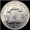 Image 2 : 1949 Franklin Half Dollar CHOICE BU