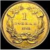 Image 2 : 1861 Rare Gold Dollar UNCIRCULATED