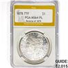 Image 1 : 1878 7TF Morgan Silver Dollar PGA MS64 PL REV 79