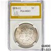 Image 1 : 1878-CC Morgan Silver Dollar PGA MS63