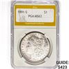 Image 1 : 1891-S Morgan Silver Dollar PGA MS63