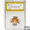 Image 1 : 1917-D Wheat Cent PGA MS64 RED