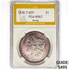 Image 1 : 1878 7/8TF Morgan Silver Dollar PGA MS63 Strong