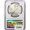 Image 2 : 1927 Silver Peace Dollar NGC MS62