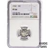 Image 1 : 1942 Mercury Silver Dime NGC PF66