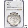 Image 1 : 1902 Morgan Silver Dollar NGC AU55