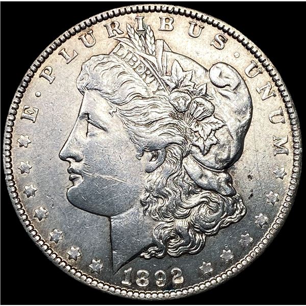 1892-O Morgan Silver Dollar CHOICE AU