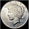 Image 1 : 1927-S Silver Peace Dollar CLOSELY UNCIRCULATED