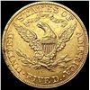 Image 2 : 1882 $5 Gold Half Eagle CLOSELY UNCIRCULATED