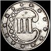 Image 2 : 1852 Silver Three Cent CLOSELY UNCIRCULATED