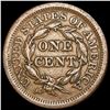 Image 2 : 1853 Braided Hair Large Cent NEARLY UNCIRCULATED