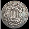 Image 2 : 1858 Silver Three Cent LIGHTLY CIRCULATED