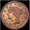 Image 1 : 1851 Braided Hair Large Cent NICELY CIRCULATED