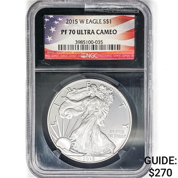 2015-W American Silver Eagle NGC PF70 UC