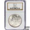 Image 1 : 1880 Morgan Silver Dollar NGC MS64