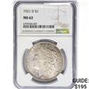 Image 1 : 1921-D Morgan Silver Dollar NGC MS62