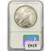 Image 2 : 1924-S Silver Peace Dollar NGC MS61