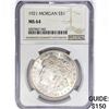 Image 1 : 1921 Morgan Silver Dollar NGC MS64