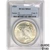 Image 1 : 1924 Silver Peace Dollar PCGS MS64