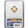 Image 2 : 2015 G. Britain 1/4 Sovereign .059oz. Gold NGC PF7