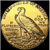 Image 2 : 1912 $5 Gold Half Eagle CLOSELY UNCIRCULATED