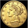 Image 1 : 1886-S $5 Gold Half Eagle CLOSELY UNCIRCULATED