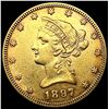 Image 1 : 1897 $10 Gold Eagle CLOSELY UNCIRCULATED