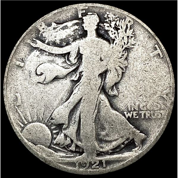 1921 Walking Liberty Half Dollar NICELY CIRCULATED