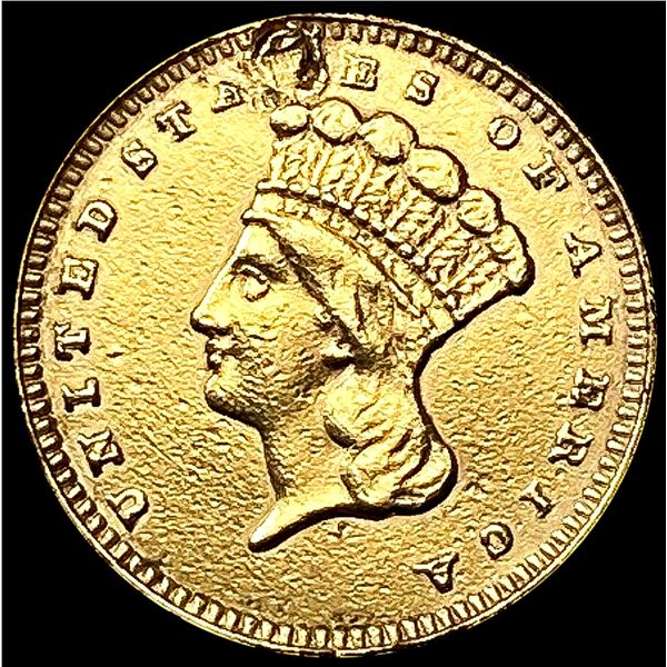 1862 Rare Gold Dollar LIGHTLY CIRCULATED