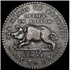 Image 1 : ND Hard Times Token LIGHTLY CIRCULATED