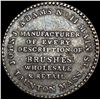Image 2 : ND Hard Times Token LIGHTLY CIRCULATED