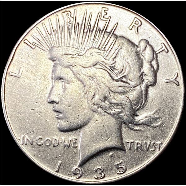 1935-S Silver Peace Dollar LIGHTLY CIRCULATED