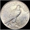 Image 2 : 1921 Silver Peace Dollar NEARLY UNCIRCULATED