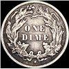 Image 2 : 1869-S Seated Liberty Dime LIGHTLY CIRCULATED