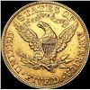 Image 2 : 1885 $5 Gold Half Eagle CLOSELY UNCIRCULATED