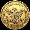 Image 2 : 1850 $2.50 Gold Quarter Eagle CLOSELY UNCIRCULATED
